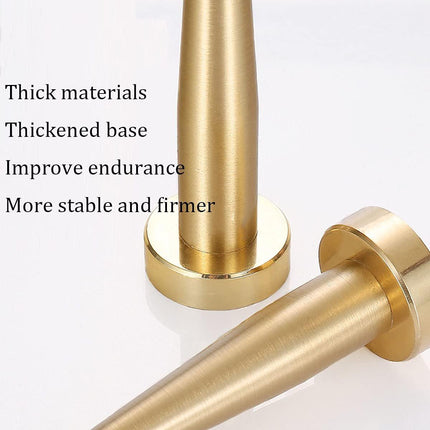 6 Colours Copper Door Stopper Top Cylinder Anti Collision Device for Home Office