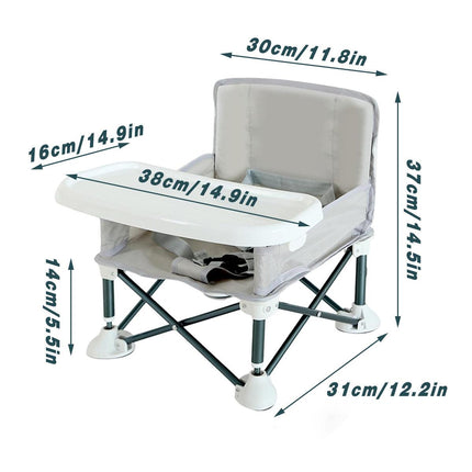 Portable Folding Dining Chair for Little Ones Travel Outdoor Camping Use
