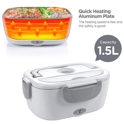 2 In 1 High Power Heatable Quick Heating Electric Lunch Box Fast Heating 1.5L