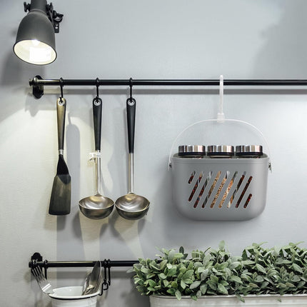 Bathroom Hanging Basket Suspended Sink Storage Shower Gel Storage Bathing Basket