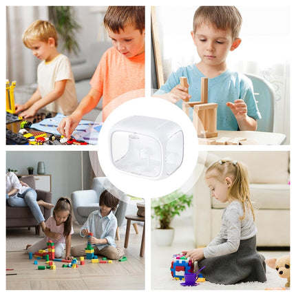 Doll Storage Box Display Rack Space Capsule For Doll Collection Organization