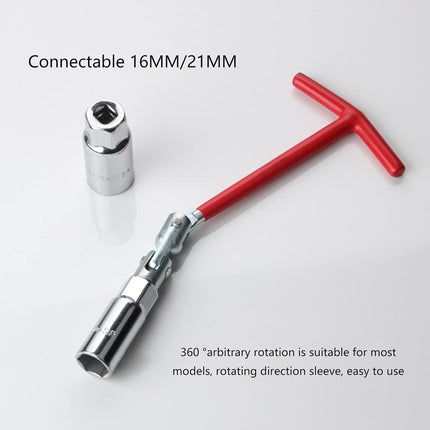 3PCS Car Spark Plug Socket Wrench Spark Plug Socket Removal Installation Tool
