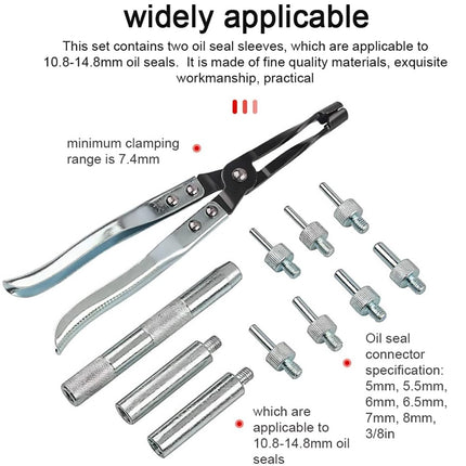 11PCS Valve Oil Seal Removal and Installation Tool Kit for Car Engine Repair Use