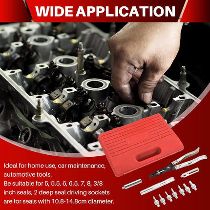 11PCS Valve Oil Seal Removal and Installation Tool Kit for Car Engine Repair Use