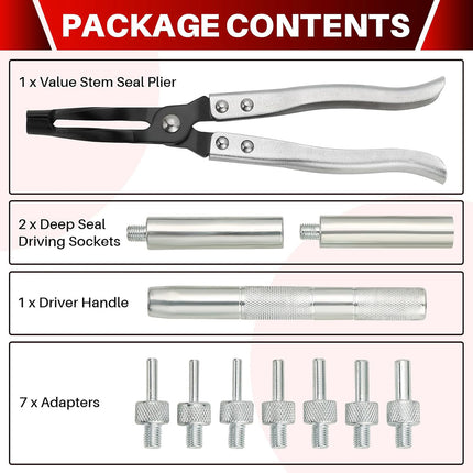 11PCS Valve Oil Seal Removal and Installation Tool Kit for Car Engine Repair Use