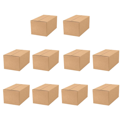 10pcs Thick Carton Box 60x50x50cm Heavy Duty Packing Box for Shipping Storage