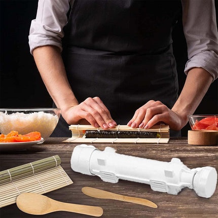 Sushi Making Tool Set for Home Kitchen DIY Sushi Rolls Professional Grade