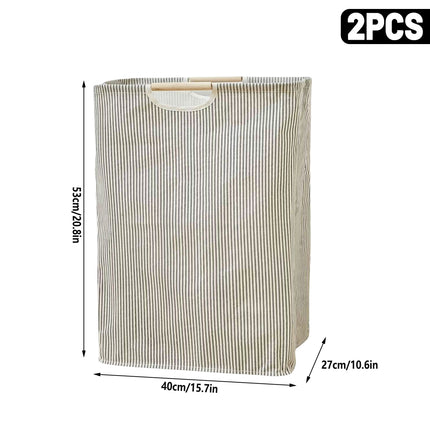 Storage Box Set 2PCS Large Capacity Clothing Storage Basket Bag for Household