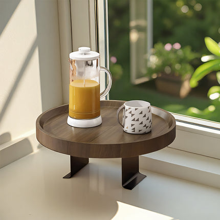 Simple Sofa Armrest Tray Adjustable Non Slip for Coffee Fruit Phone Snacks