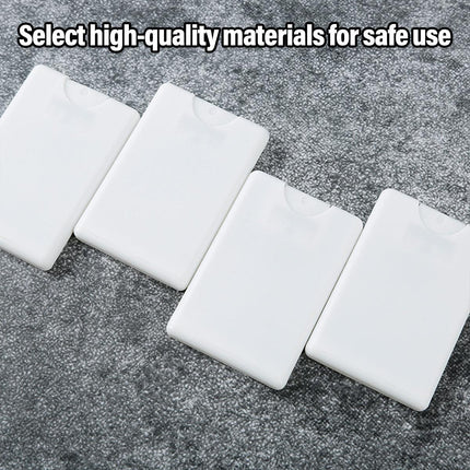 100PCS Perfume Card 20ML Portable Square Spray Bottle Refillable Scent Container