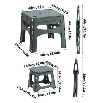 Portable Outdoor Foldable Table and Chairs Set for Camping Picnic Beach Travel