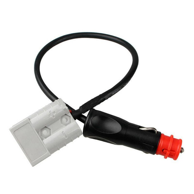 50 Amp Anderson Plug To Merit Cigarette Plug Adapter 50Cm - Aimall