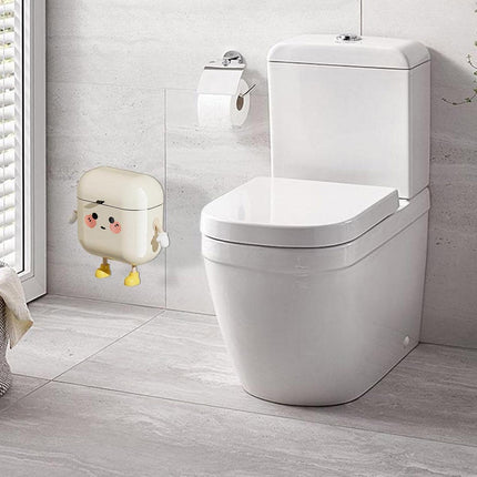 Large Waterproof Wall Mounted Rubbish Bin for Kitchen Bathroom Waste Storage