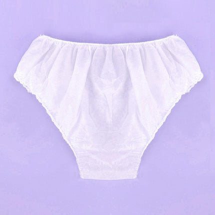 100PCS Disposable Nonwoven Sauna Spa Travel Briefs Women Thickened Panties