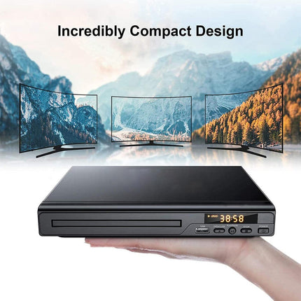Portable HD Mini DVD and CD Player EVD VCD Player for Home Use