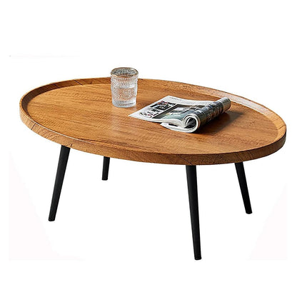 2Pack Smooth Glossy Coffee Table Nesting Side End Table Living Room Furniture