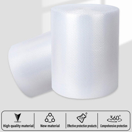 Bubble Wrap Roll Shockproof Packaging Foam Paper Express Shipping Protective