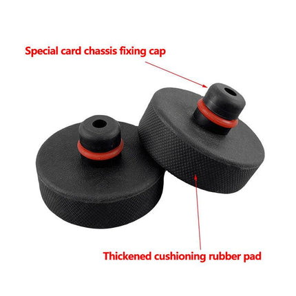 Lifting Jack Pad 4 Pucks with a Storage Case Accessories for Tesla Model 3/S/X/Y