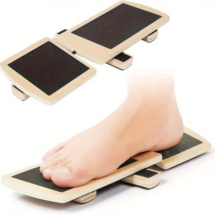 Wooden Yoga Foot Stretching Balance Board Training New Ballet Single Leg Balance