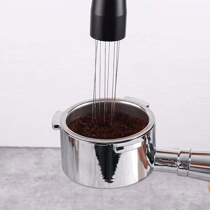 Stainless Steel Coffee Distributor Needle Espresso Stirring Tool Powder Tamper
