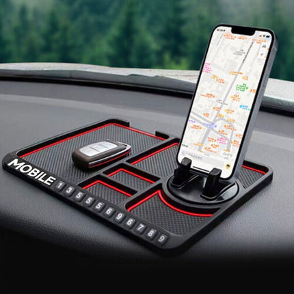 Car Mobile Phone Holder Dashboard Mount Mat Non Slip Grip Stand Anti-Slip Pad