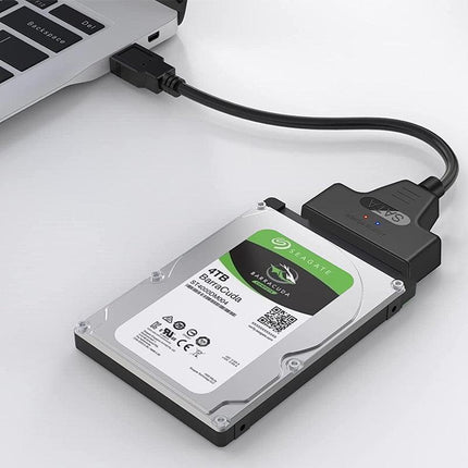 USB 3.0 to SATA External Converter Adapter Cable Lead for 2.5" HDD SSD SATA III - Aimall