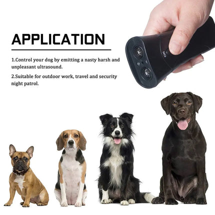 Ultrasonic Dog Repeller Device Anti Dog Approaching Trainer Tool Outdoor Control