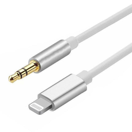 For Iphone To 3.5mm Aux Audio Adapter Cable Cord Jack Iphone 12 11 Pro 8 7 Plus - Aimall