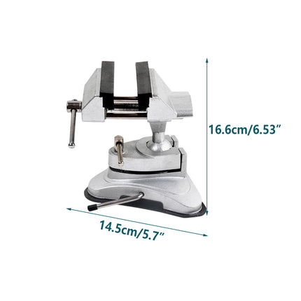 Table Vise Suction Cup Base Universal Bench Clamp for Household Work DIY Craft