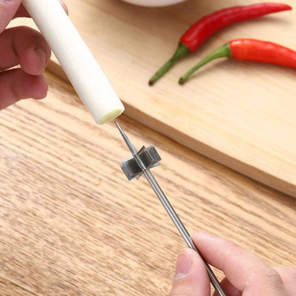 Scallion Knife Portable Kitchen Cutter For Slicing Green Onions And Spinach