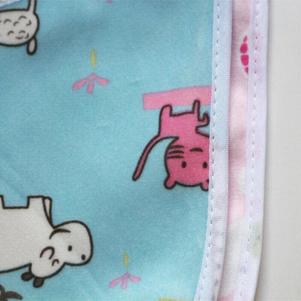 3X Baby Bibs Set Waterproof 100% Cotton Soft Kid Boy Girl Gift Adjustable 0-1yr - Aimall