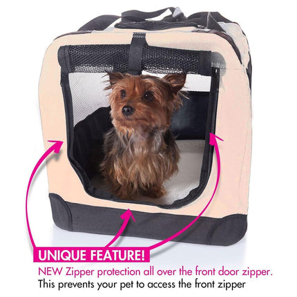 Folding Pet Bag Cat Carrier Travel Bag Portable Tote for Pets and Small Animals