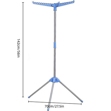 Triangle Coat And Hat Rack Indoor Drying Stand Simple Foldable Household Hanger