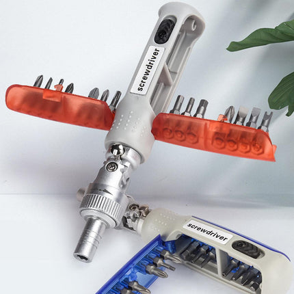14in1 Multifunction Ratchet Screwdriver Set Cross Special Shaped Tool Kit