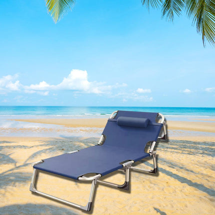 Multifunctional Recliner Folding Bed Lounge Chair for Lunch Break Relaxation