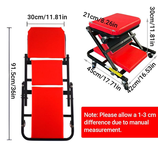 36Inch Car Repair Creeper Board Mechanic Sliding Under Car Auto Maintenance Tool