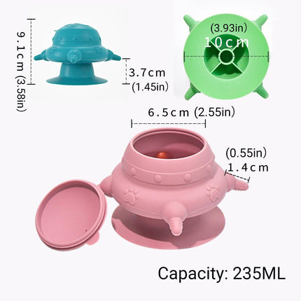 Silicone Pet Feeding Device Anti-choking Bionic Breast-feeding Water Feeder