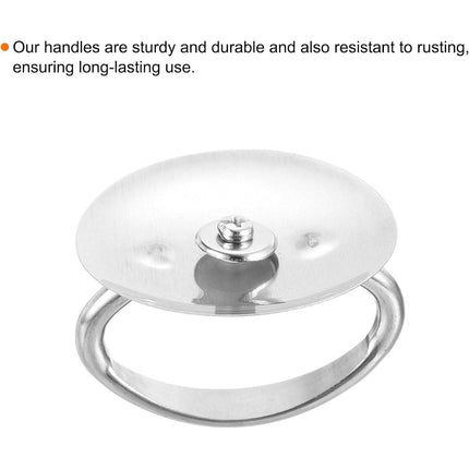 Universal Ring Pot Lid Handle Stainless Steel High Temp Resistant Kitchen
