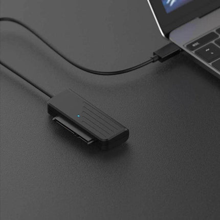 45cm USB 3.0 to SATA 22Pin 2.5Inch Hard Disk Driver SSD Adapter Data Power Cable - Aimall