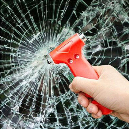 Emergency Safety Hammer Glass Breaker Tool Belt Car Bus Cutter 2 In 1 Window Au