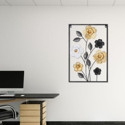 Modern Minimalist Iron Wall Art Decor Abstract Design for Home Wall Decoration