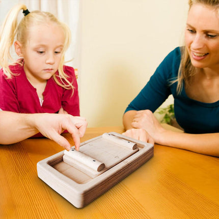 Wooden Finger Wrist Strength Trainer for Athletes Gamers Hand Grip Exercise