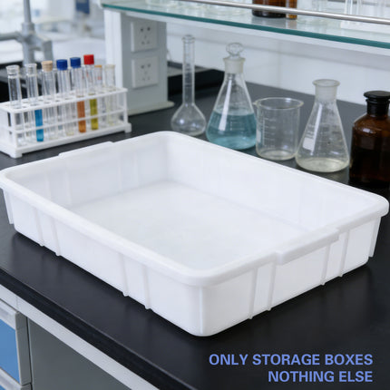 Rectangular Hardware Tool Box Large Capacity Storage Organizer for Garage Use