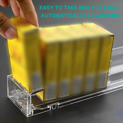 4pcs Supermarket Cigarette Pusher Acrylic Display Stand with Buckle Connector