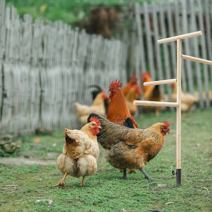 Chicken Climbing Ladder Rack Play Sleep Stand for Poultry Rabbit Small Animal