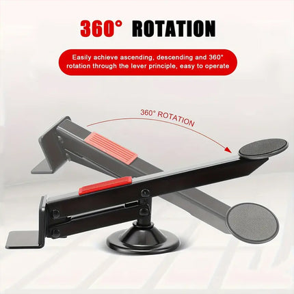 Wooden Door Installation Tool Foot Door Lifter Quick Fitting Auxiliary Stand