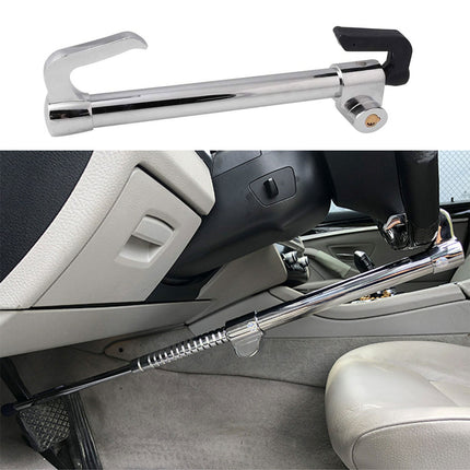 Car Hyperbolic Lock Core Extendable Double Hook Steering Wheel Lock Anti Theft