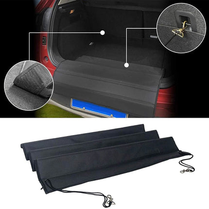 Universal Foldable Car Bumper Guard Trunk Bumper Protector Goods Trunk Carpet