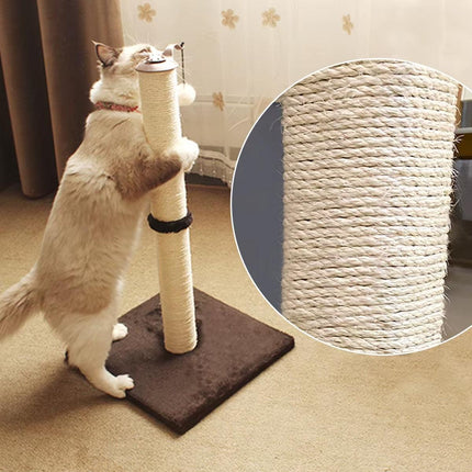 Vintage Burlap Rope Woven DIY Cat Climbing Scratch Rope 6-8mm Home Decoration