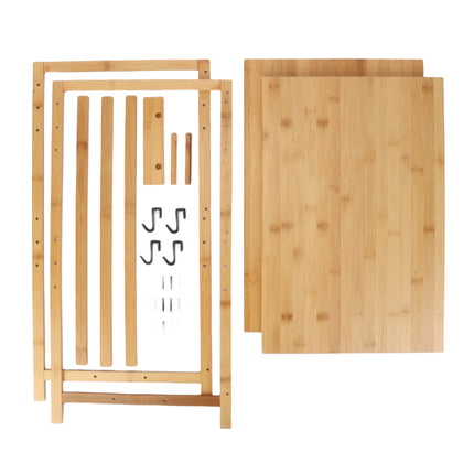 Expandable Microwave Oven Rack Shelf Adjustable Width Height Sturdy Durable